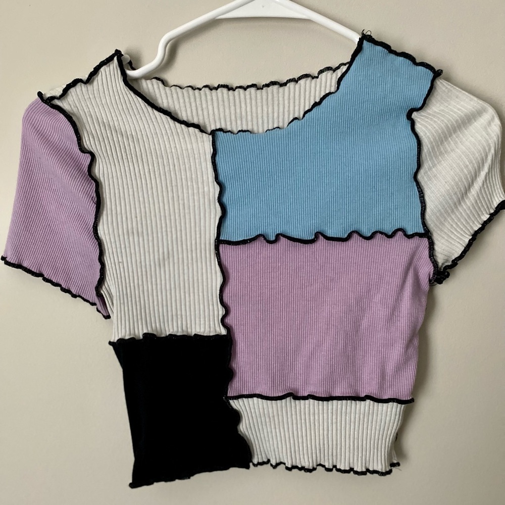 Patch Designed Crop top